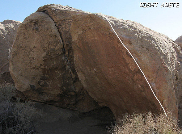 "Right Arete".<br>
Photo by Blitzo.