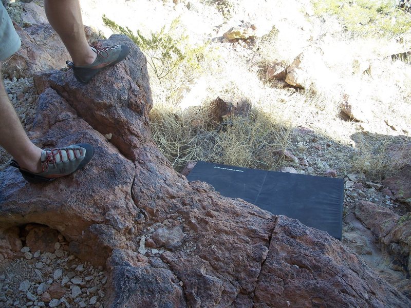 crash pad position