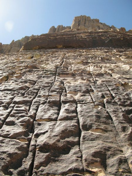 Nice, well protected slab with a bulge