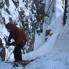 Rapping p2 AG. these anchors were @ head hight when i did this route in 04. 