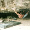 Jerad Friedrichs in the Berthoud Cave at Castle Wood