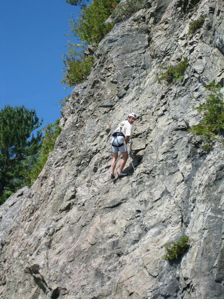 Me rapping off the route....