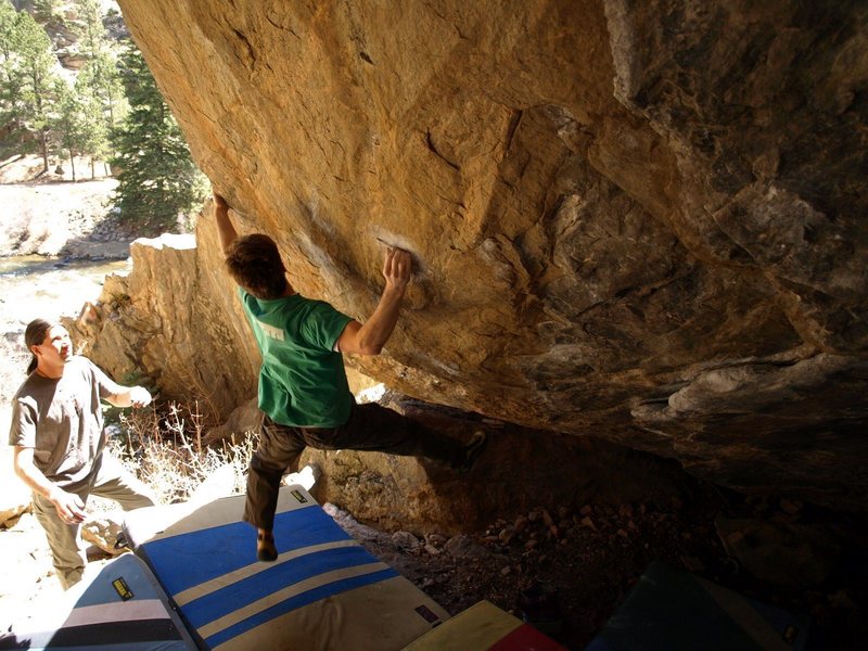 Photo of Justin going for the lip from http://straightouttabedlam.blogspot.com/<br>
<br>
taken by Laura Kingrey