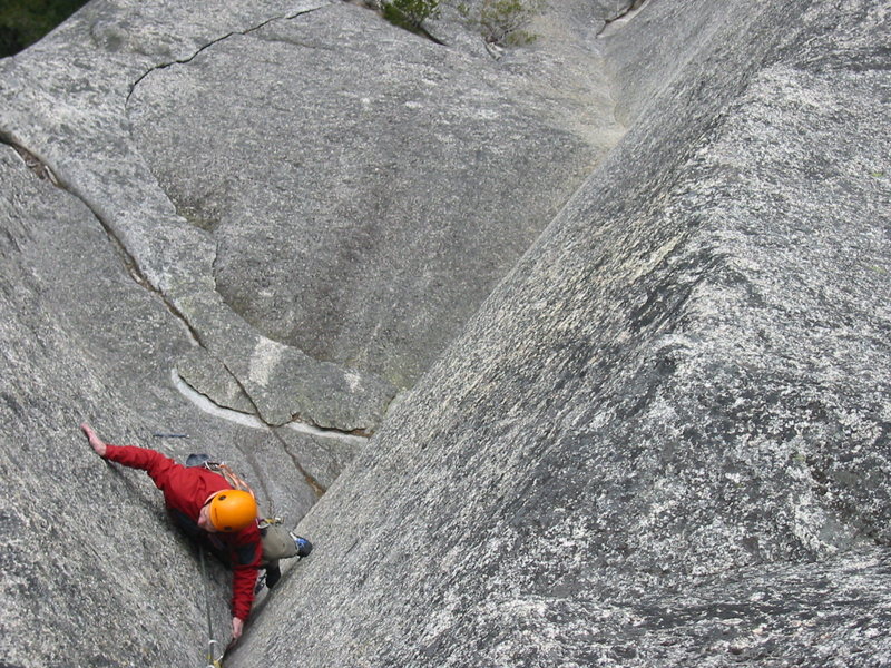 Brad in middle of the third pitch.