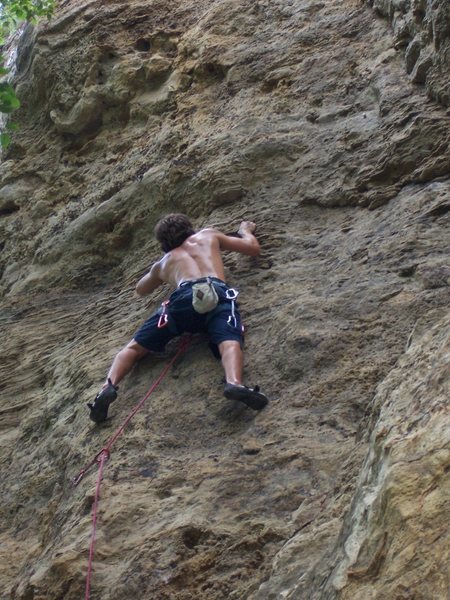 Dogging my way up Campinini.