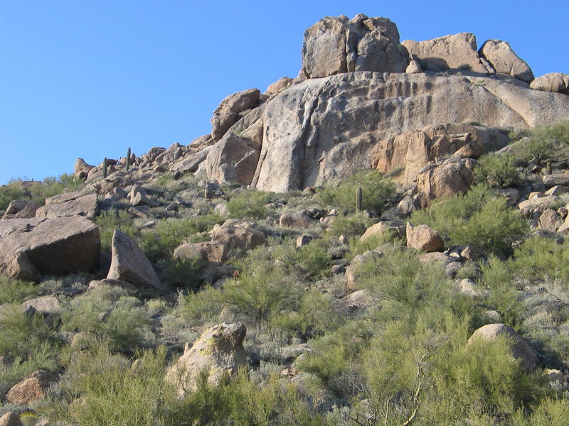 (looking north