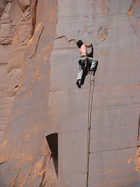 Doug climbs