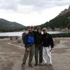 What a motley crew! Me, Barry & Greg after a great day of climbing.