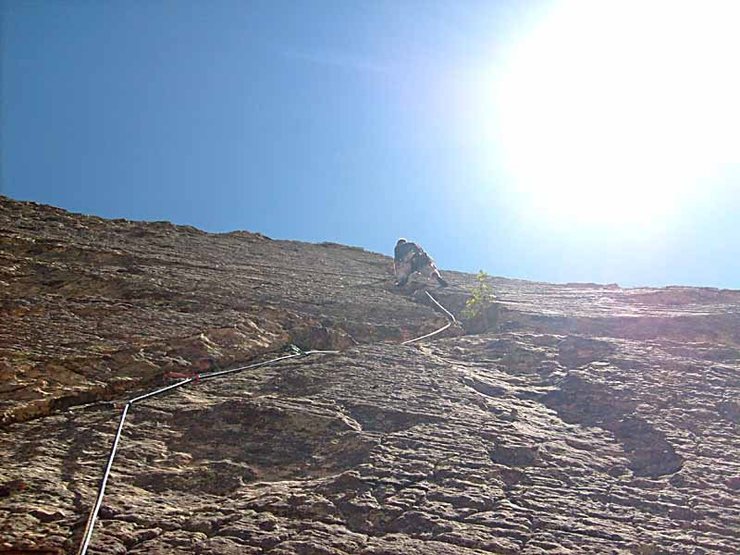 High on pitch 5-- practically home free.