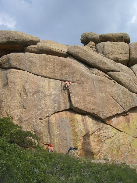 Terry on Tarzan's Traverse