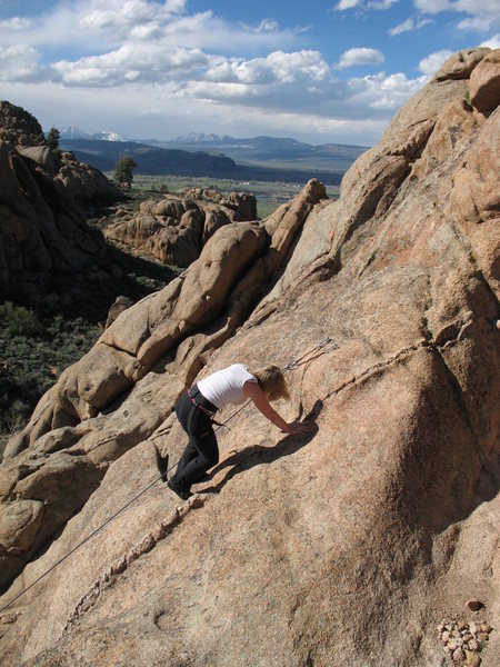 A perfect evening at Hartman Rocks.