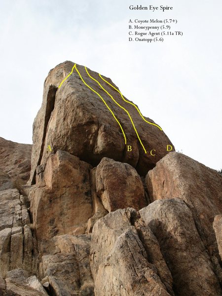 GoldenEye Spire at the Safe Zone, Joshua Tree NP