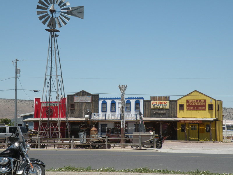 Old Town Seligman, Arizona, on US Route 66