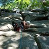 P1 of Betty. My first trad lead...following in the tradition of this climb being the first female FA in the Gunks.