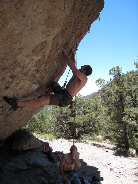 Working through the difficult opening moves on <em>Gollum.</em> June 14, 2008.