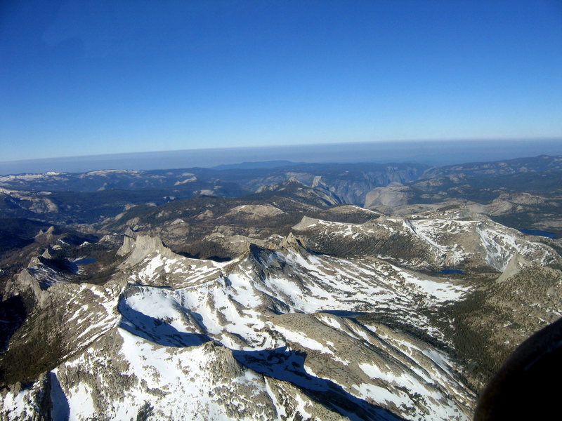 Tuolumne high country, with the Valley beyond.  June 16, 2008.
