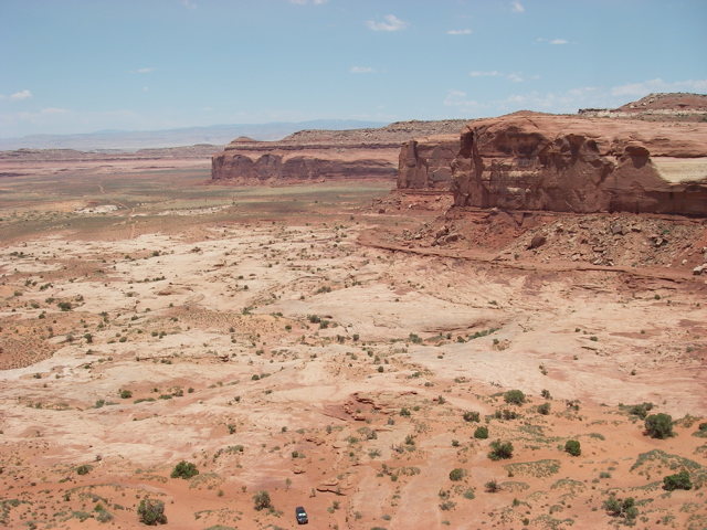 Sherman from the summit of The Grim Reaper