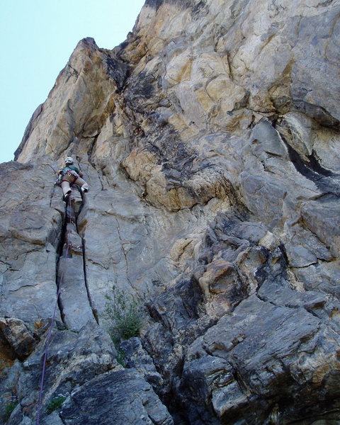 Luke on the eponymous (had to look that word up--I think it's correct) cracks.