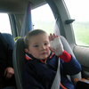 Aiden after a hard day of climbing at Red Wing shows off his bandaged hand
