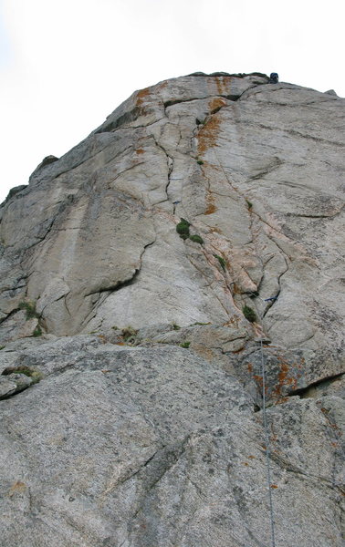 Almost topped out, at the flake.