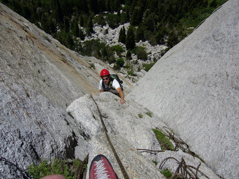 And now the face I was talking about. It's nice to be second - P3: EllsWorth McQuarry Route<br>