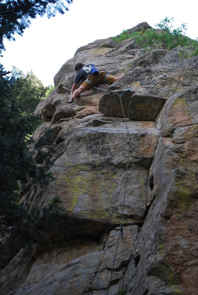 My First Outdoor Lead Onsight