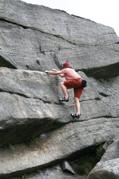 Coming down Monkey Wall