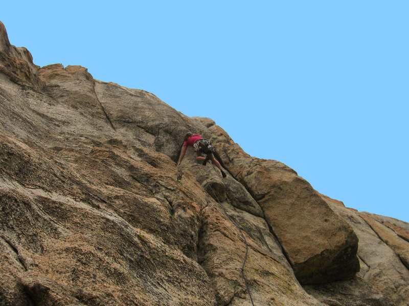 Tamara moving through the infamous "Step Around" on p2