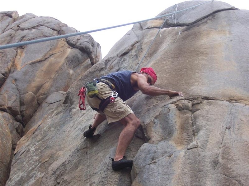 Rock Climb Zig Zag, San Diego County