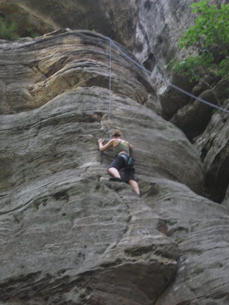 Very fun more technical 5.8 with lots to offer. It has some great foot work, too.
