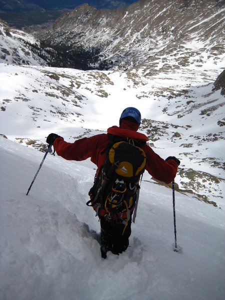5/3/08 - descent toward Frozen Lake.