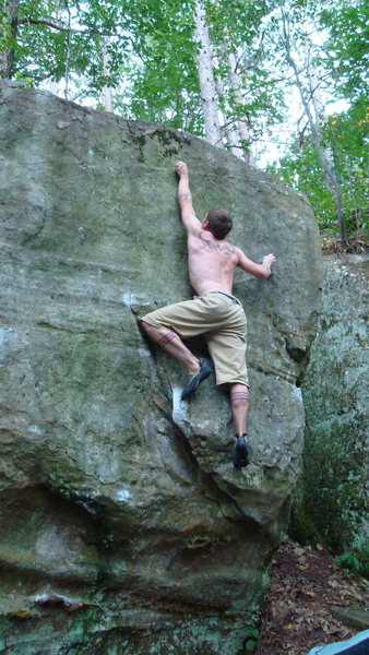 me on the last two holds.