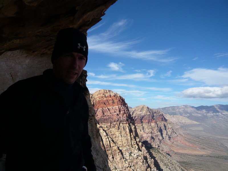 Looking out from the Cave.