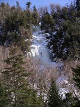 Central Pillar as seen from the beaver pond