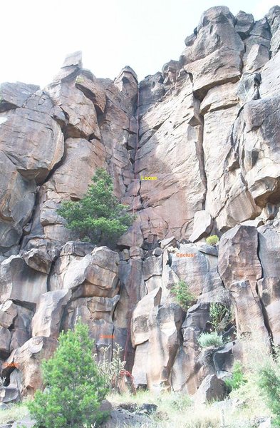 Dihedral, 5.6, The Big Enchilada, White Rock, NM.