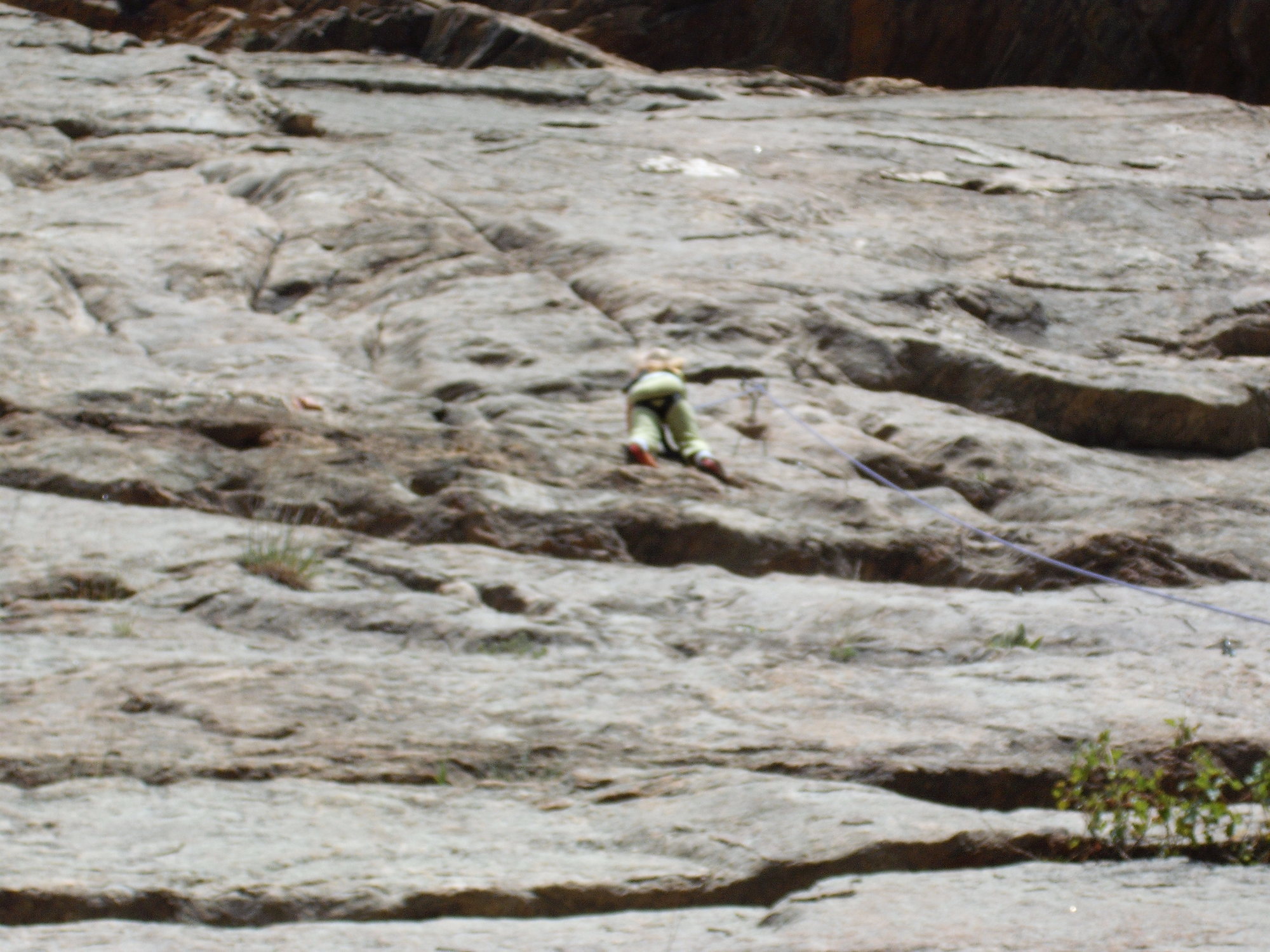 Hope 5 climbing Gumby Cat clean.