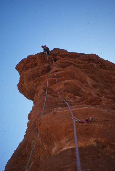 Near the top on Finger of Fate