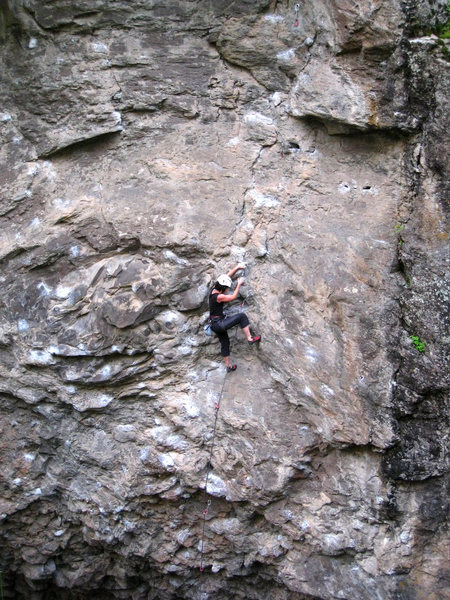 Allison on Moat Jump.