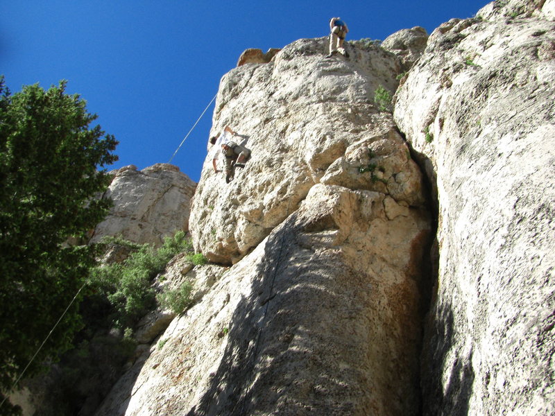 One of the most fun routes at this crag!