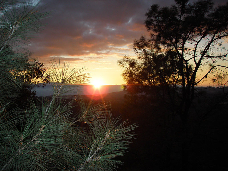 Stay for the Sunset, but don't forget your headlamp for the 2 mile trip back to the car!