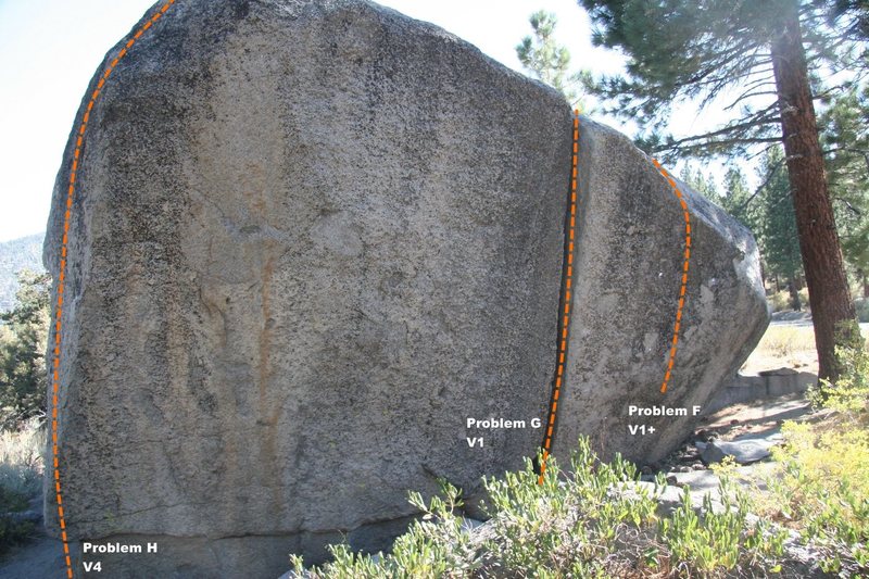 Power Boulder Topo - North Face