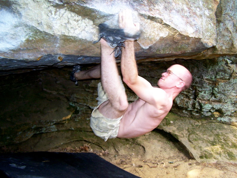 The crux. Photo by Jenny.