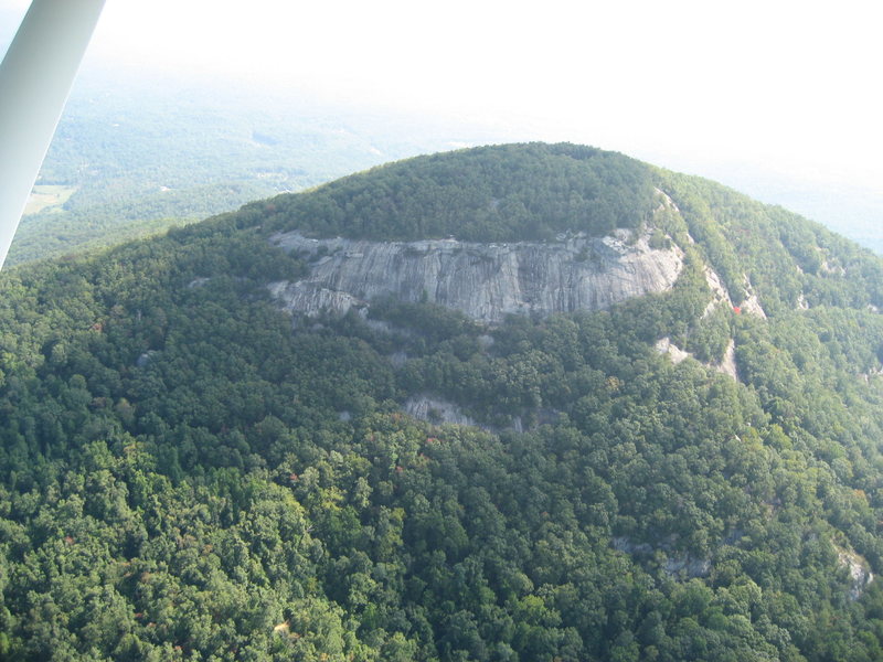 Mnt. Yonah from the air 09/08