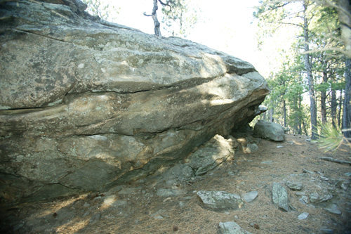 A great start or end of day area. Fun w/many climbing options