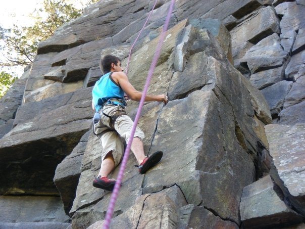Blake on the column