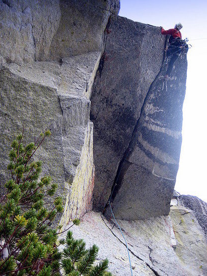 The "Colchuck Reality" roof.
