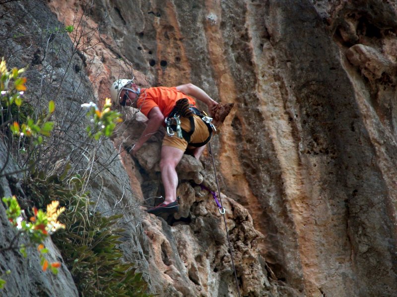 Some routes have not been climbed much, so be preapred for loose rock (and sometimes handholds).