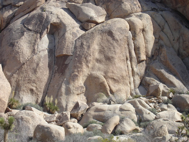South Face of Echo Rock