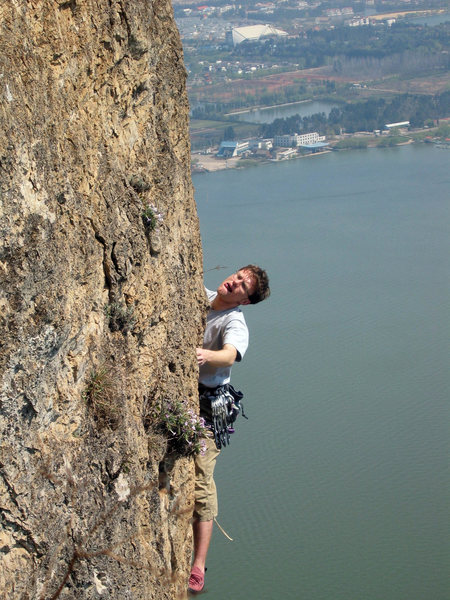 Blaz Germek, with smooth Slovenian style, on Camel in the Wonderland area.