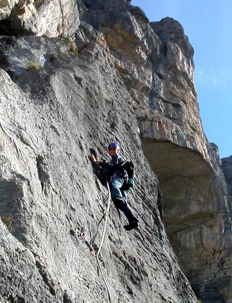 fourth pitch: superb, compact rock on the new variation to this pitch.